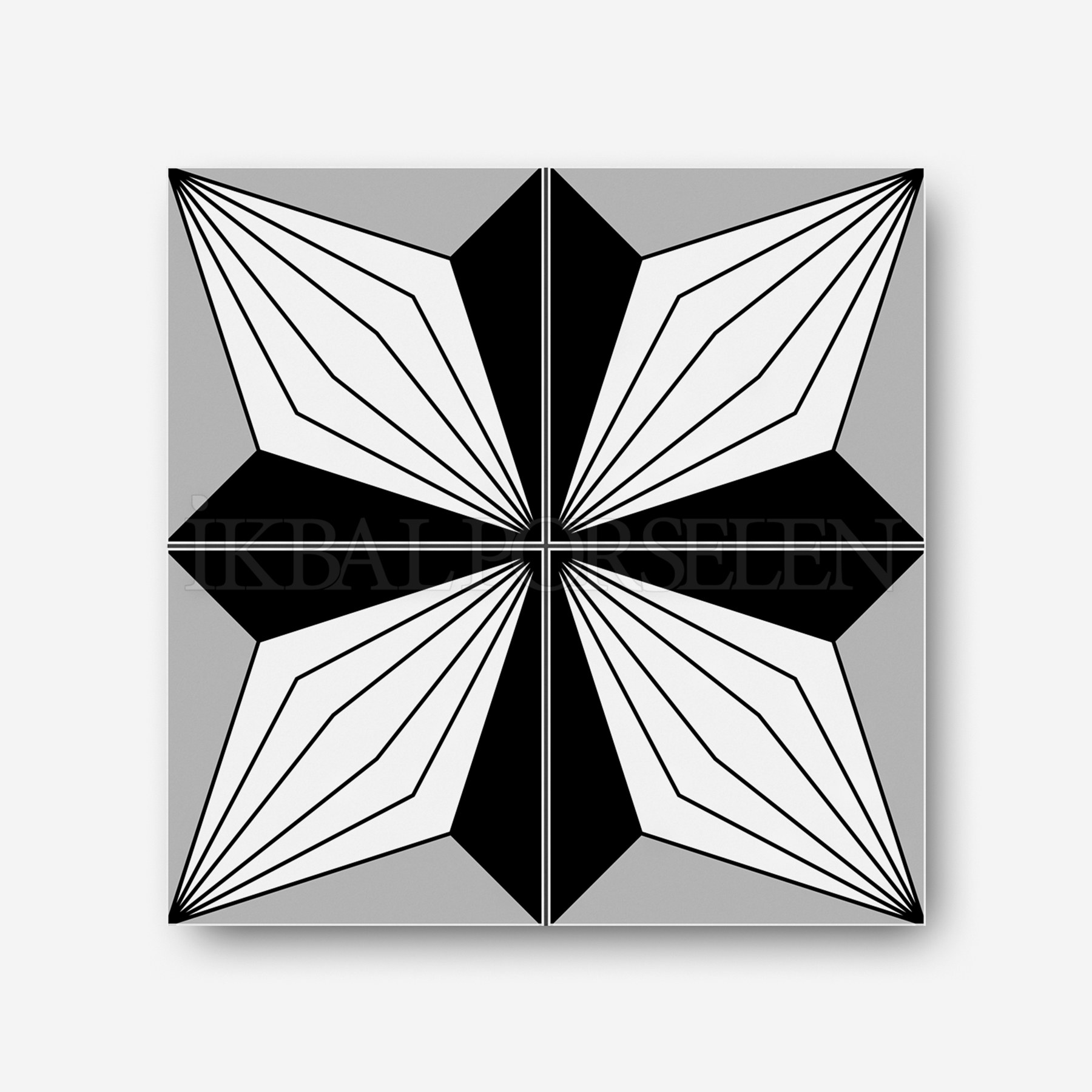 Modern Desenler - 20x20 Porselen Karo iyk113