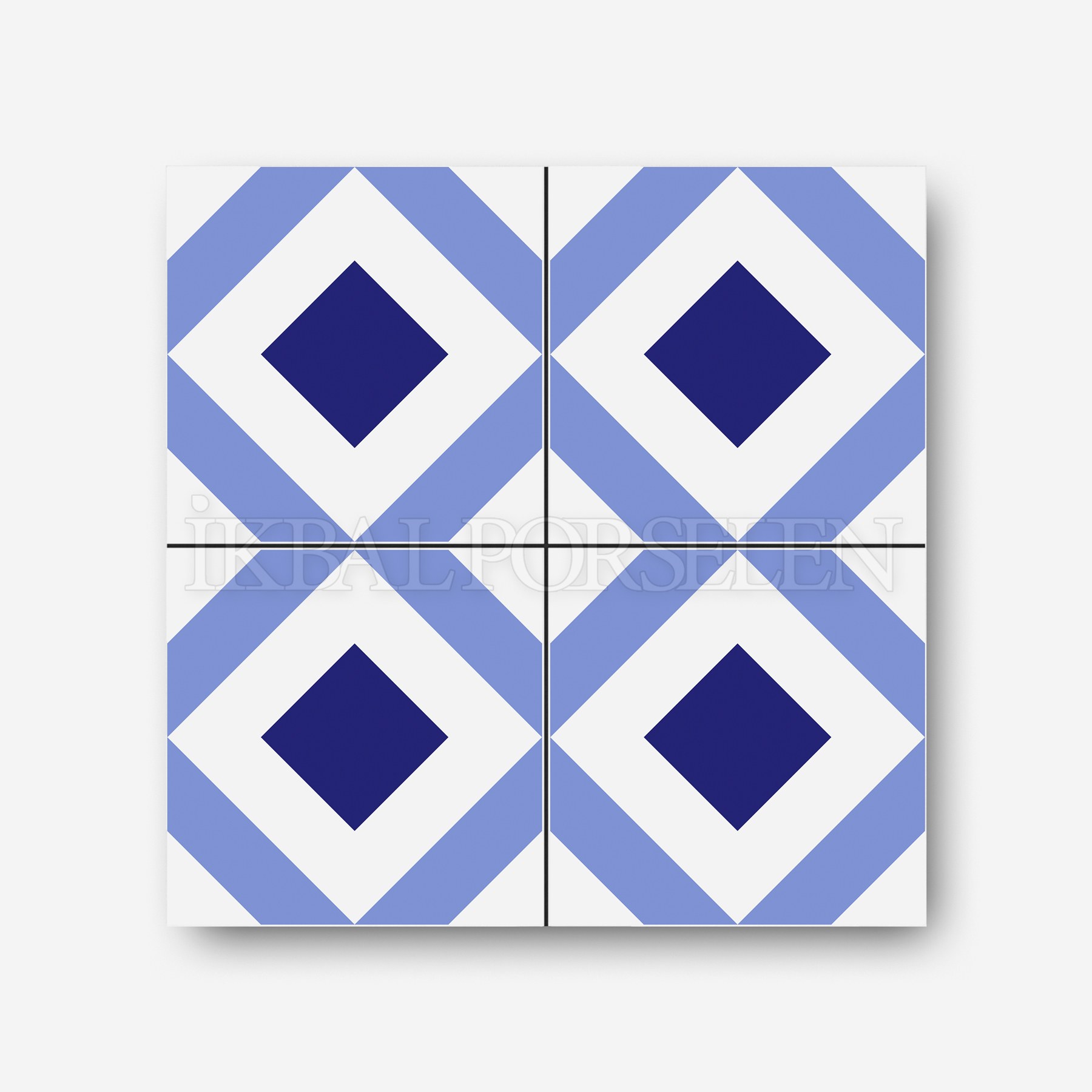 Modern Desenler - 20x20 Porselen Karo iyk160-2