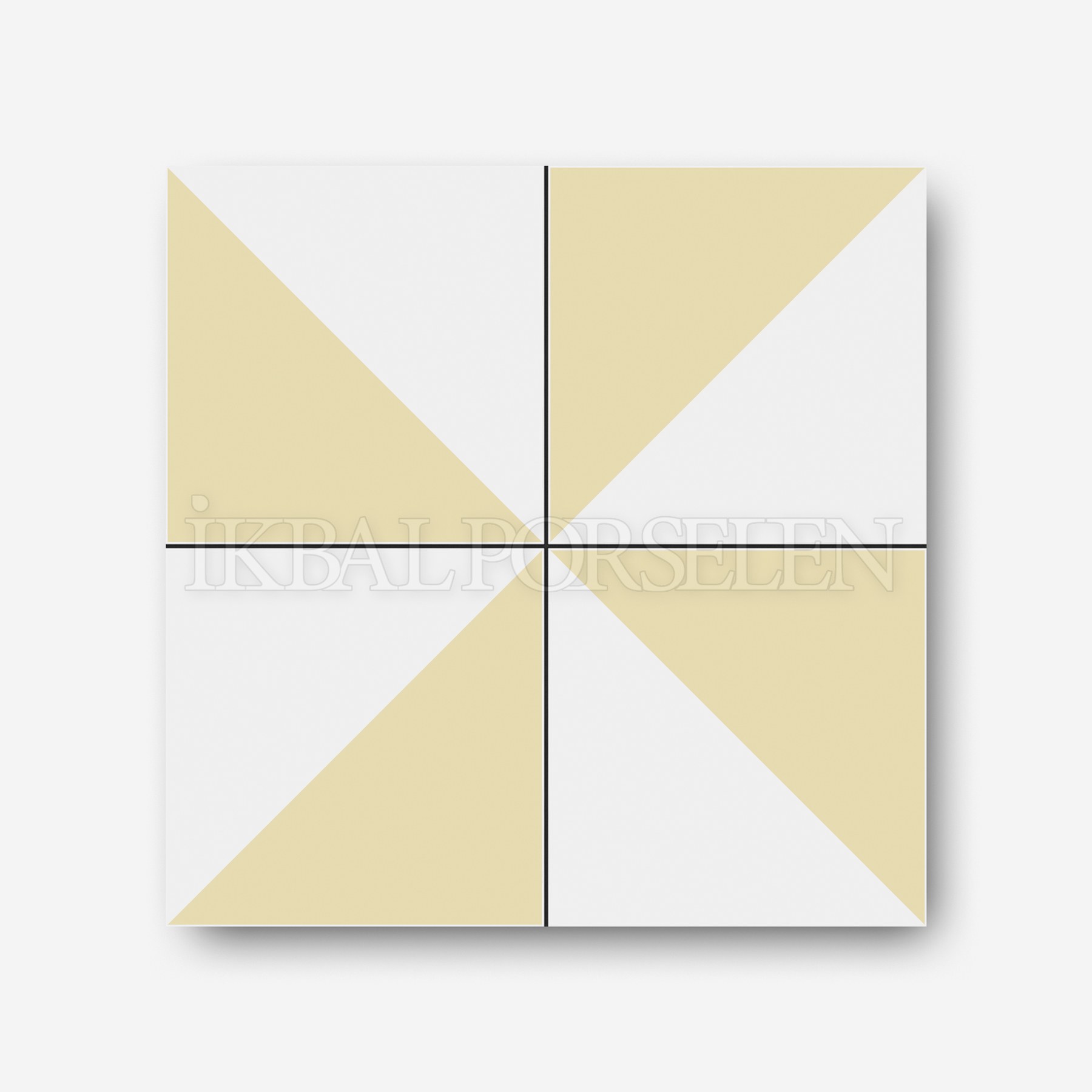 Modern Desenler - 20x20 Porselen Karo iyk164-3